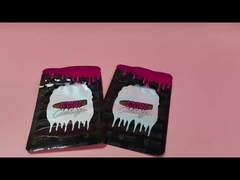 bolso a prueba de niños con ventana transparente