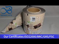 película para embalaje de alimentos para chocolate