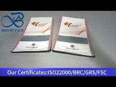 Bolso de pie con ventana transparente