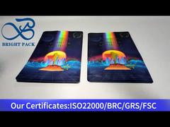 Ponte en pie la bolsa de la cremallera