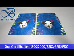 Comida para mascotas Bolsa de cremallera de pie