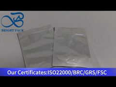 Bolsa con cierre tipo ziplock y base de papel de aluminio