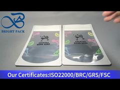 bolsa vertical con cierre hermético y ventana transparente