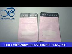 bolsa ziplock de plástico para cannabis