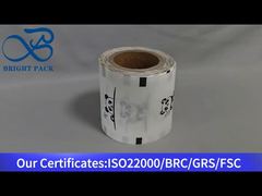 película de papel blanco