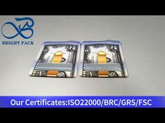 bolsa de plástico ziplock de tamaño pequeño con ventana transparente