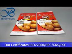 bolsa de envasado de alimentos para albóndigas