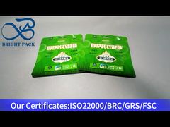 Bolsa con cremallera a prueba de niños para cápsulas de lavandería.