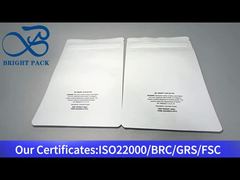 bolsa blanca resistente a los niños