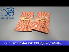 bolsas de salida a prueba de niños pequeñas naranjas