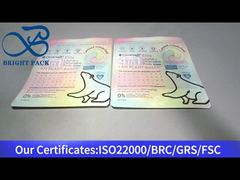 Bolsa de cremallera de pie rosa para cápsulas de detergente para ropa