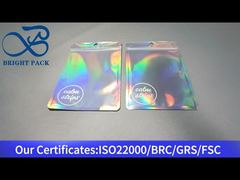 bolso láser de plástico pequeño con apertura fácil de rasgar