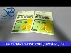 Bolsa de cremallera para rebanadas de limón 62g