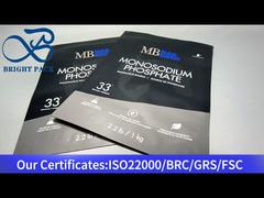 bolsa grande negra de pie de aluminio-plástico para fosfato monosódico 1 kg