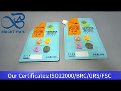 bolsa con boquilla para azúcar de fruta del monje de 200 g