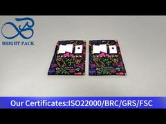 bolso negro pequeño personalizado resistente a los niños ziplock