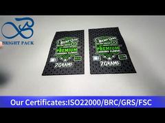 Bolso de milar negro personalizado resistente a los niños 7g