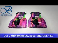 bolsa para niños china de forma irregular con impresión a doble cara