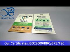 Bolsa marrón de envasado de alimentos para comida de perros