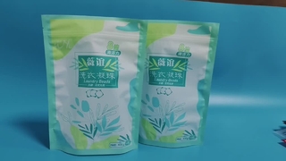 Bolsa con cremallera para cuentas de lavandería, bolsa hermética a granel para marcas de detergente