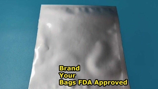 Bolsas de papel de aluminio personalizables que cumplen con la FDA al por mayor