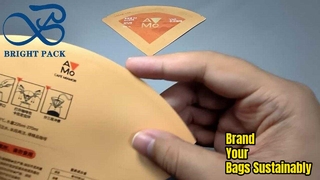 Bolsas de papel personalizadas al por menor a granel