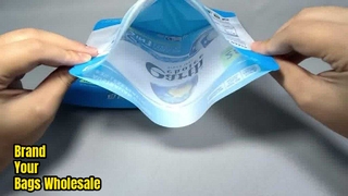 Bolsas de plástico impresas con logotipo a granel al por mayor