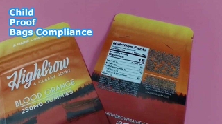 Fabricante profesional de bolsas a prueba de niños con soluciones de embalaje CR patentadas en EE. UU.