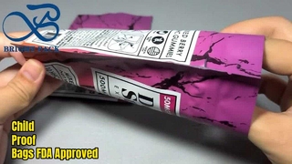 Bolsas Mylar personalizadas a prueba de niños certificadas por la FDA