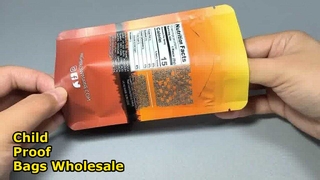 Proveedor de bolsas de cannabis a prueba de niños