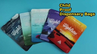 Bolsas de plástico a prueba de niños patentadas en EE. UU. para el cumplimiento de los estándares de los dispensarios de cannabis