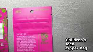 Bolsa con cremallera y candado para niños.