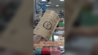 Bolsas con cremallera de papel Kraft impresas personalizadas: ecológicas para marcas y dispensarios de alimentos