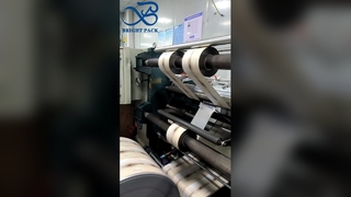 La película en rollo de impresión en color crea la película hermética para requisitos particulares del paquete de alimentos