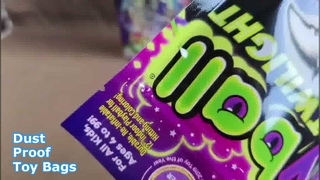 Bolsas de plástico de aluminio duraderas para almacenamiento de juguetes y embalaje de productos infantiles a prueba de polvo