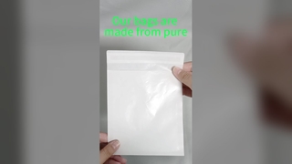 Bolsas de papel glassine personalizadas con cierre autoadhesivo de pelar y sellar, 100% biodegradables y personalizadas