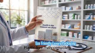 Bolsas de papel glassine ecológicas para ropa de lujo