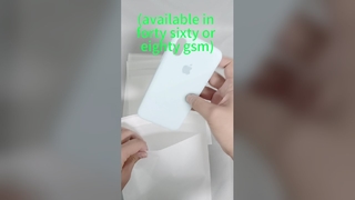 Bolsas de papel glassine personalizables y biodegradables para embalaje resistente a la humedad