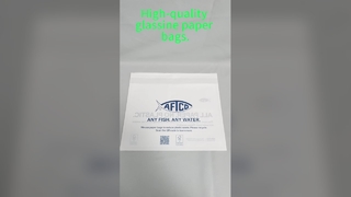 Bolsas de vidrio impresas a medida biodegradables - Envases respetuosos con el medio ambiente y resistentes a la grasa