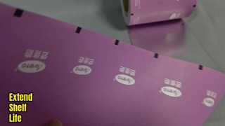 Película de rodillo de embalaje de alimentos