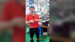 Bolsa de café de plástico con válvula, almacenamiento hermético de granos de café tostados