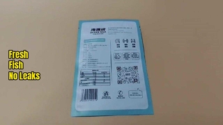 Bolsas de envasado de alimentos a prueba de fugas para almacenamiento de pescado fresco y distribución mayorista