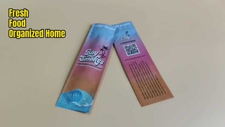 Bolsas de plástico herméticas reutilizables con cremallera para almacenamiento de alimentos y necesidades de organización del hogar