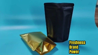 Bolsas con cremallera de pie compuestas de papel de aluminio con impresión multicolor de fabricantes chinos