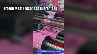 Material de embalaje de carne congelada a granel para marcas de carne