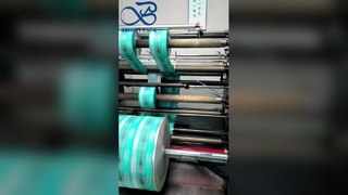 Rollo de película laminada con logotipo personalizado flexible de película de embalaje impresa personalizada