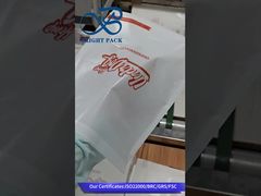 Bolsa de papel glassine impresa personalizada a granel a prueba de grasa para marcas de alimentos y panadería