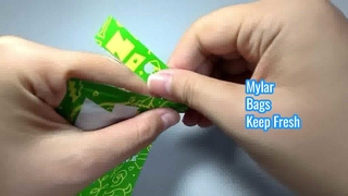 Bolsas de cerradura con cierre de cerradura de Mylar