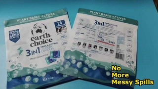 Bolsas con cremallera para cápsulas de lavandería a prueba de fugas para necesidades de almacenamiento doméstico sin desorden