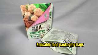 Bolsas reutilizables para envasado de alimentos